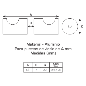 Botón QBA08C-136